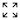 full screen icon with four black arrows facing in 4 directions to make a square