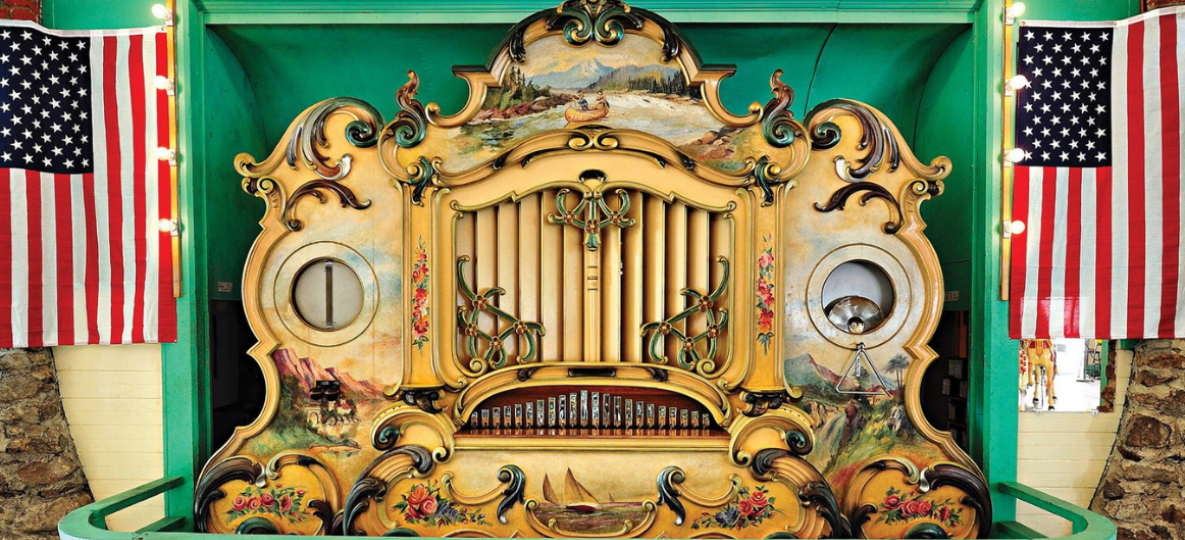 Band organ facade