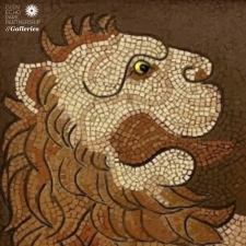 Lion mosaic